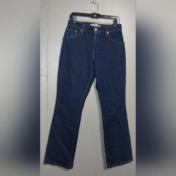 Levi's Denim - Levi's 550 Dark Blue Women's Boot Cut Jeans (8M)